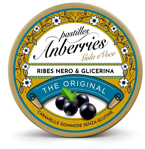 ANBERRIES CLASSICHE RIBES NERO GLICERINA 50 G - Farmacia Sant Anna SAS del Dott. Mariani Federigo