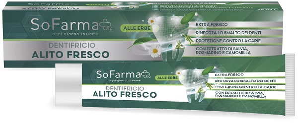 DENTIFRICIO ALITO FRESCO 75 ML SOFARMAPIU' - Farmacia Sant Anna SAS del Dott. Mariani Federigo