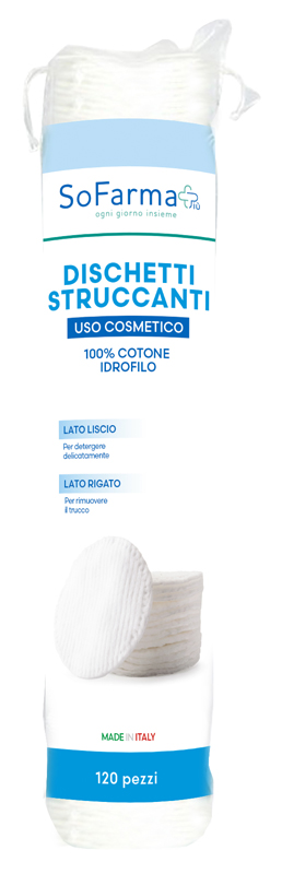 DISCHETTI STRUCCANTI 120 PEZZI SOFARMAPIU' - Farmacia Sant Anna SAS del Dott. Mariani Federigo