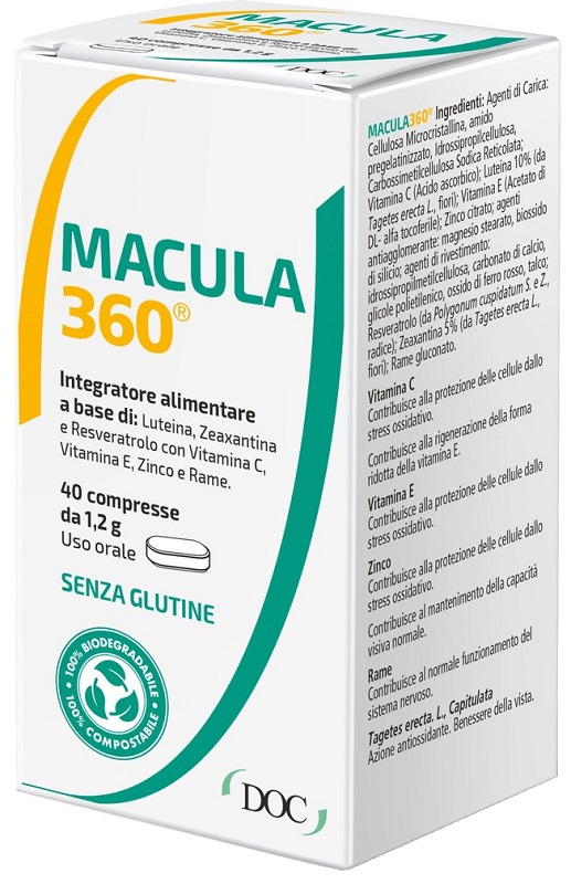 MACULA 360 40 COMPRESSE - Farmacia Sant Anna SAS del Dott. Mariani Federigo
